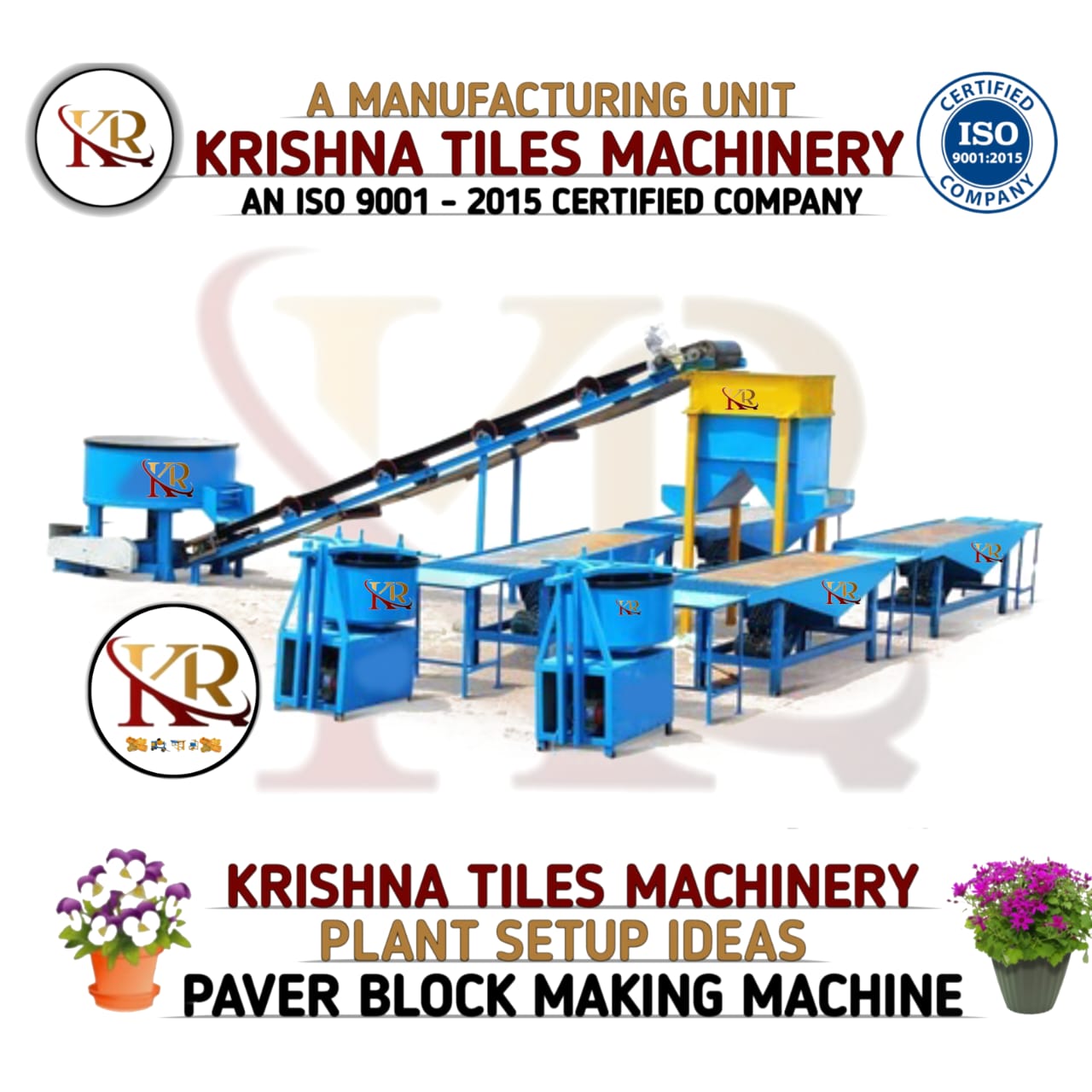 PAVING BLOCK MAKING  MACHINE IN VILUPPURAM